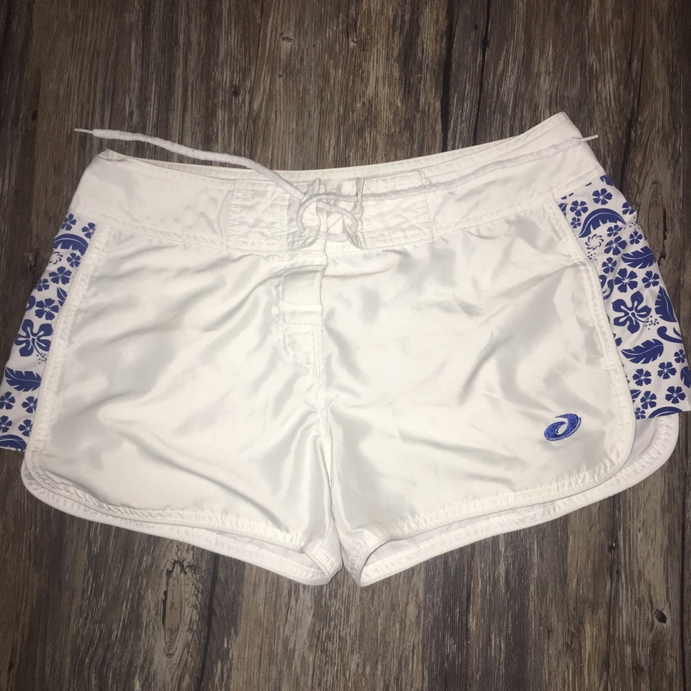 Defrost White Swim Shorts